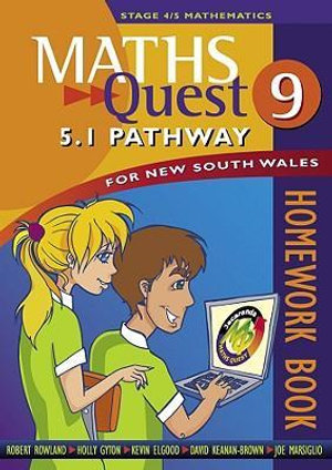 Cover of Maths Quest 9 for New South Wales 5.1 Pathway