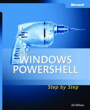 Cover of Microsoft Windows PowerShell Step by Step