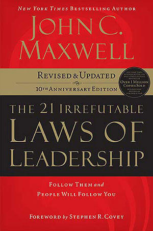 Cover of The 21 Irrefutable Laws of Leadership