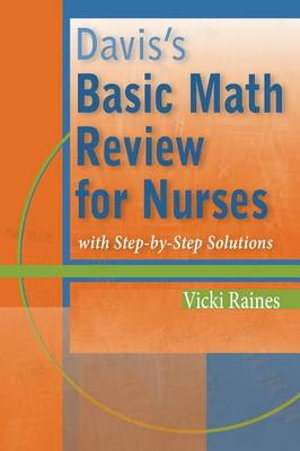 Cover of Davis's Basic Math Review for Nurses