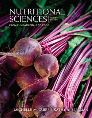 Cover of Nutritional Sciences: From Fundamentals to Food