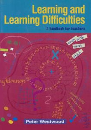 Cover of Learning and Learning Difficulties