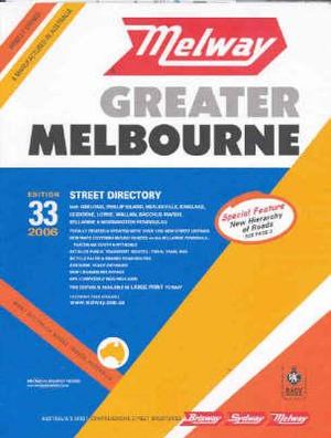 Cover of Melway Greater Melbourne Street Directory