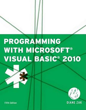Cover of Programming with Microsoft Visual Basic 2010