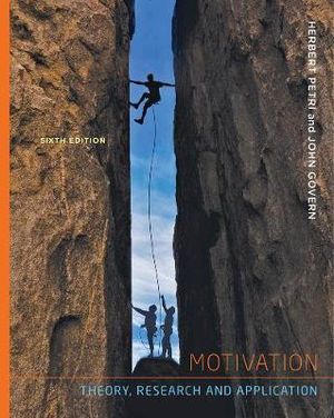 Cover of Motivation: Theory, Research, and Application