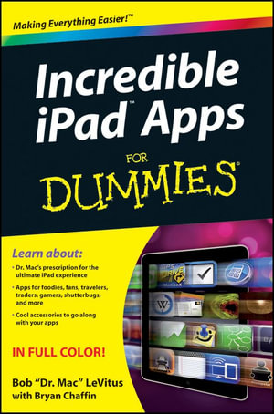 Cover of Incredible iPad Apps For Dummies
