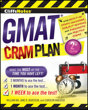 Cover of CliffsNotes GMAT Cram Plan