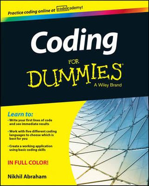 Cover of Coding For Dummies