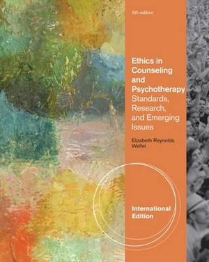 Cover of Ethics in Counseling and Psychotherapy