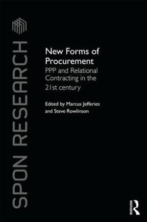 Cover of New Forms of Procurement