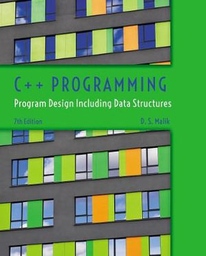 Cover of C++ Programming: Program Design Including Data Structures