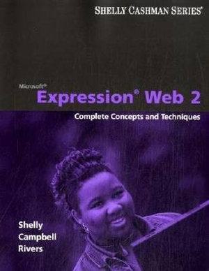 Cover of Microsoft Expression Web 2: Complete Concepts and Techniques