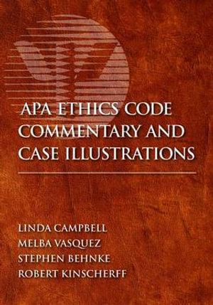 Cover of APA Ethics Code Commentary and Case Illustrations