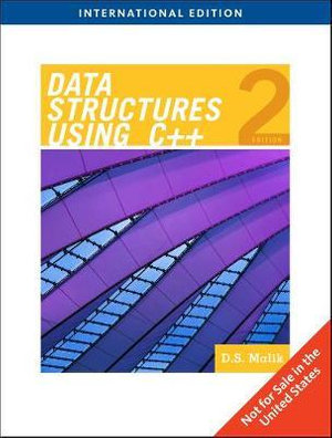 Cover of Data Structures Using C++