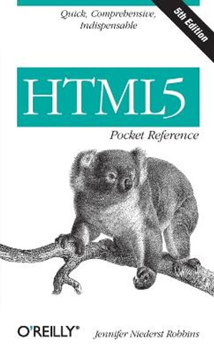 Cover of HTML5 Pocket Reference