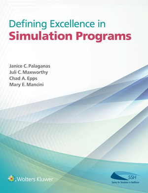 Cover of Defining Excellence in Simulation Programs