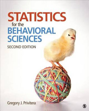Cover of Statistics for the Behavioral Sciences