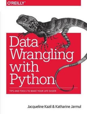 Cover of Data Wrangling Using Python
