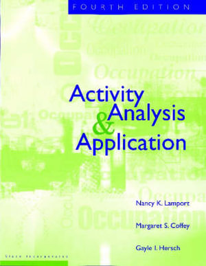 Cover of Activity Analysis & Application