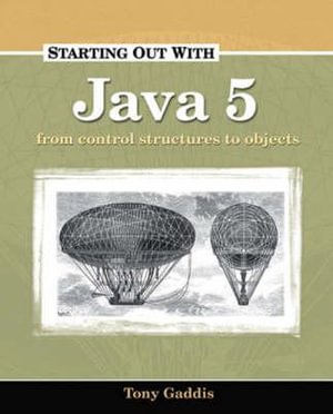 Cover of Starting Out with JAVA 5