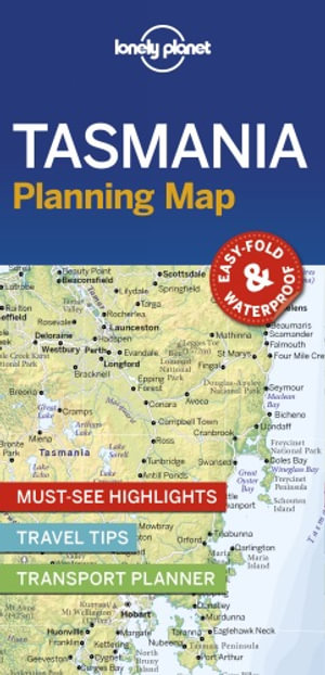 Tasmania Lonely Planet Planning Map By Lonely Planet Map 9781788686105 Booktopia