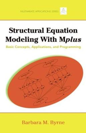 Cover of Structural Equation Modeling with Mplus