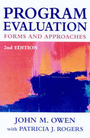 Cover of Program Evaluation