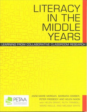 Cover of Literacy in the Middle Years