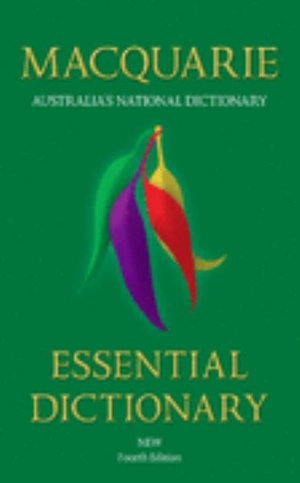 Cover of Macquarie Essential Dictionary