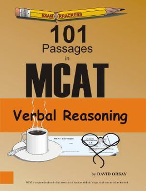 Cover of Examkrackers 101 passages in MCAT verbal reasoning