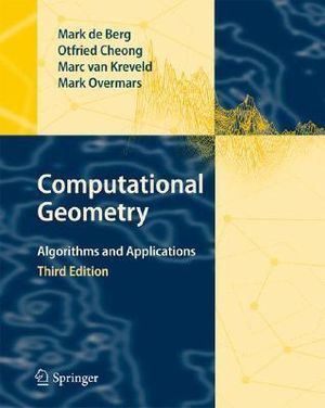 Cover of Computational Geometry
